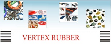 Vertex Rubber manufactures, exporter and supplier of all types of rubber parts & O rings in Mumbai, India.