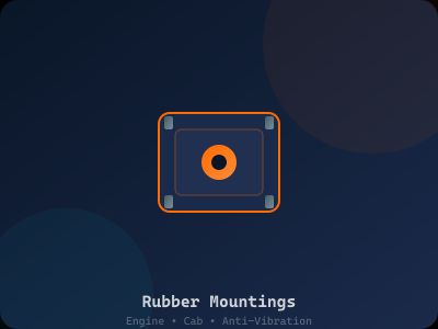 Rubber Mountings & Engine Mounts